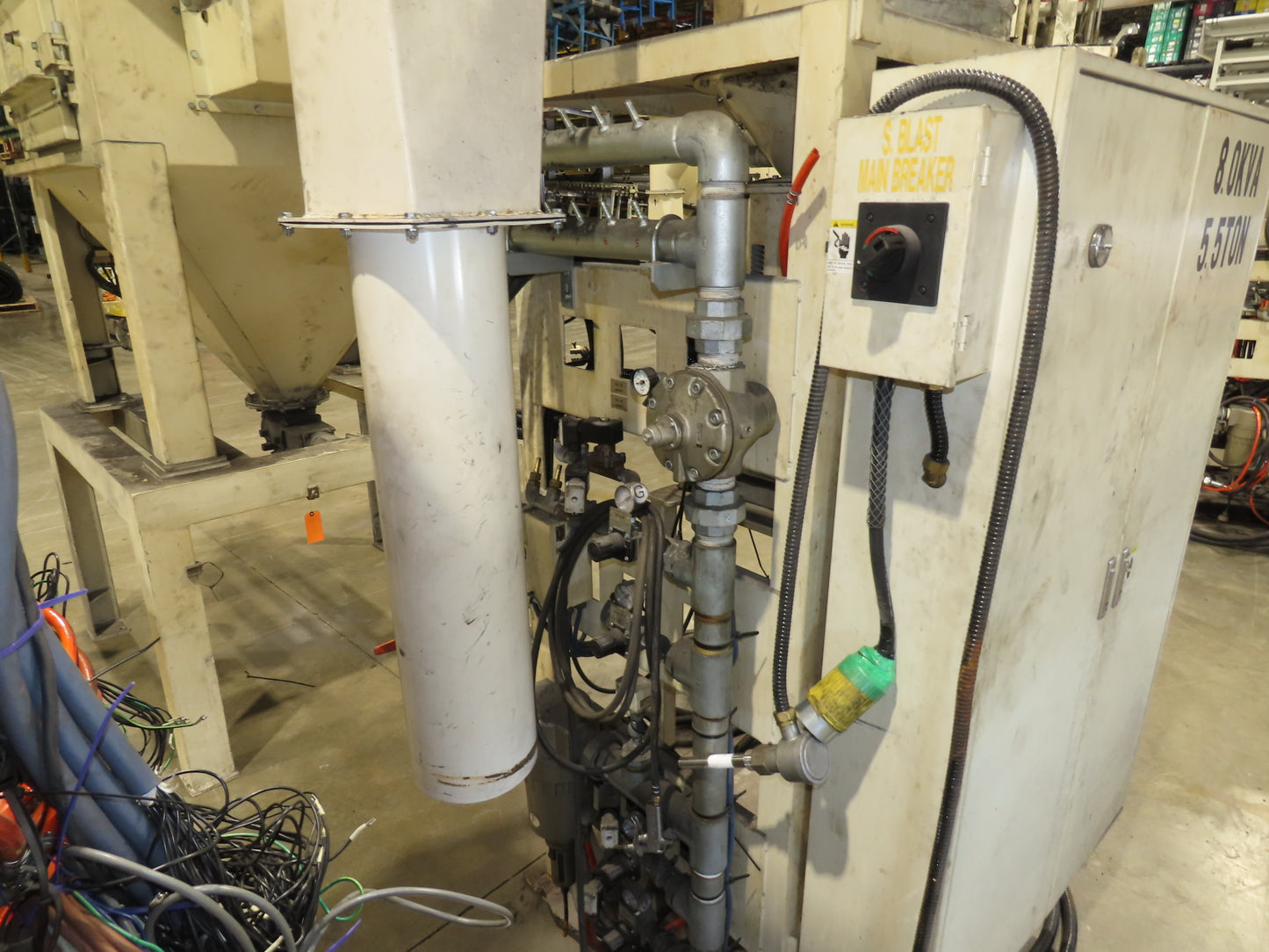 Fuji Pneuma-Blaster Automatic Rotary Air Blower Shot Blaster & Dust Collector