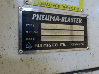 Fuji Pneuma-Blaster Automatic Rotary Air Blower Shot Blaster & Dust Collector