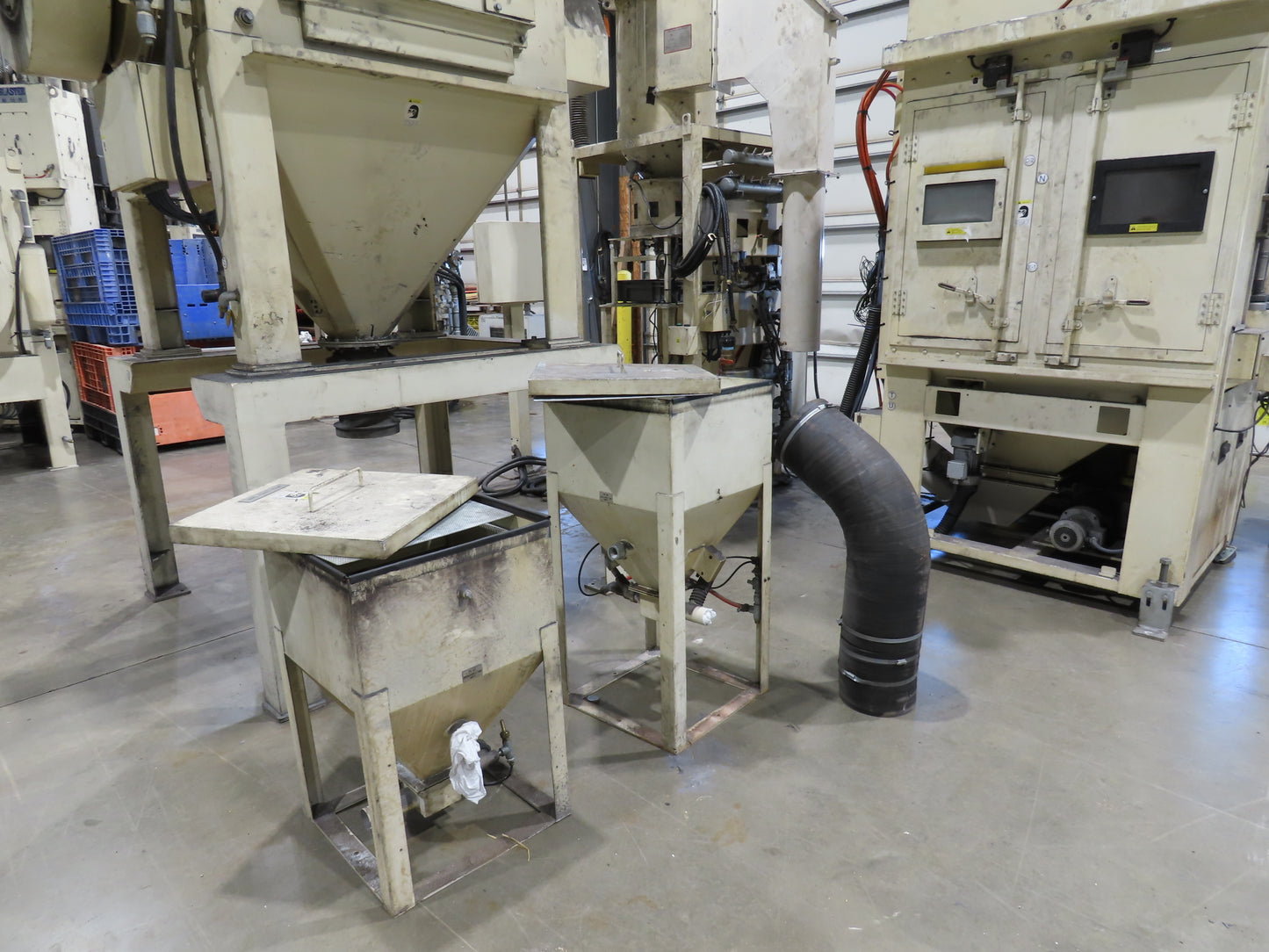 Fuji Pneuma-Blaster Automatic Rotary Air Blower Shot Blaster & Dust Collector