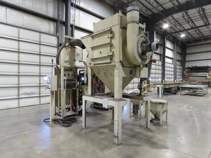 Fuji Pneuma-Blaster Automatic Rotary Air Blower Shot Blaster & Dust Collector