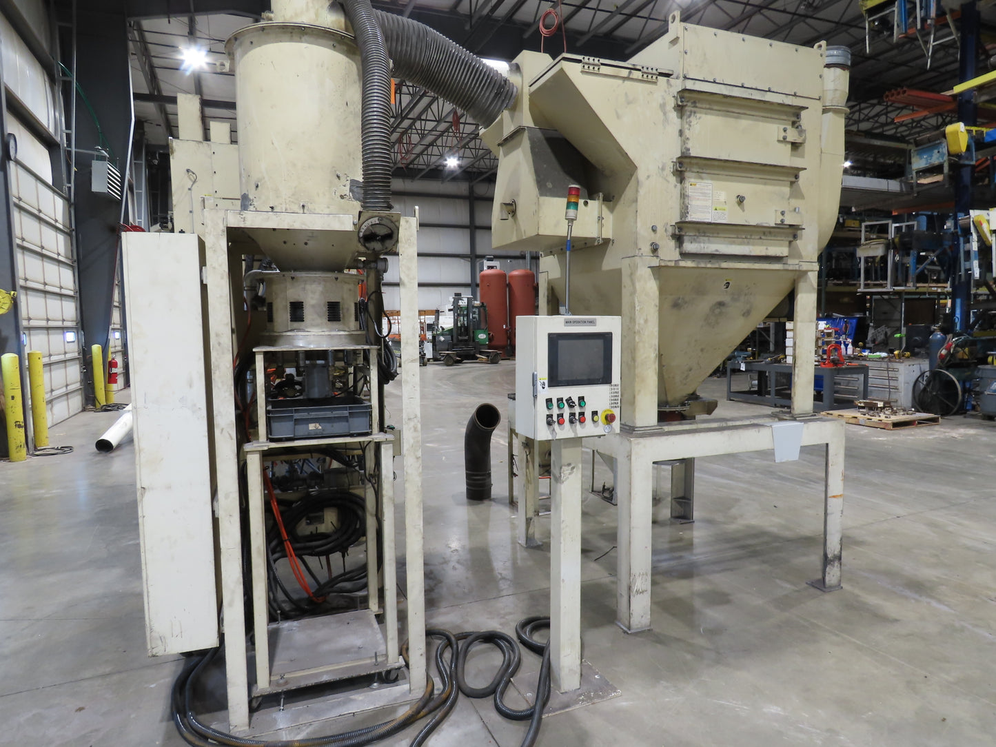 Fuji Pneuma-Blaster Automatic Rotary Air Blower Shot Blaster & Dust Collector