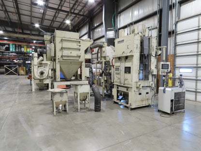 Fuji Pneuma-Blaster Automatic Rotary Air Blower Shot Blaster & Dust Collector