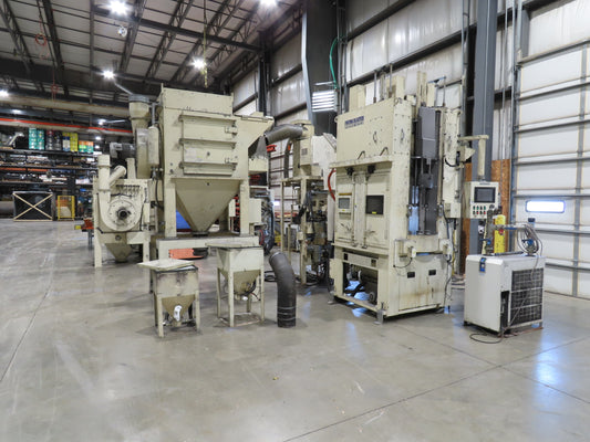 Fuji Pneuma-Blaster Automatic Rotary Air Blower Shot Blaster & Dust Collector