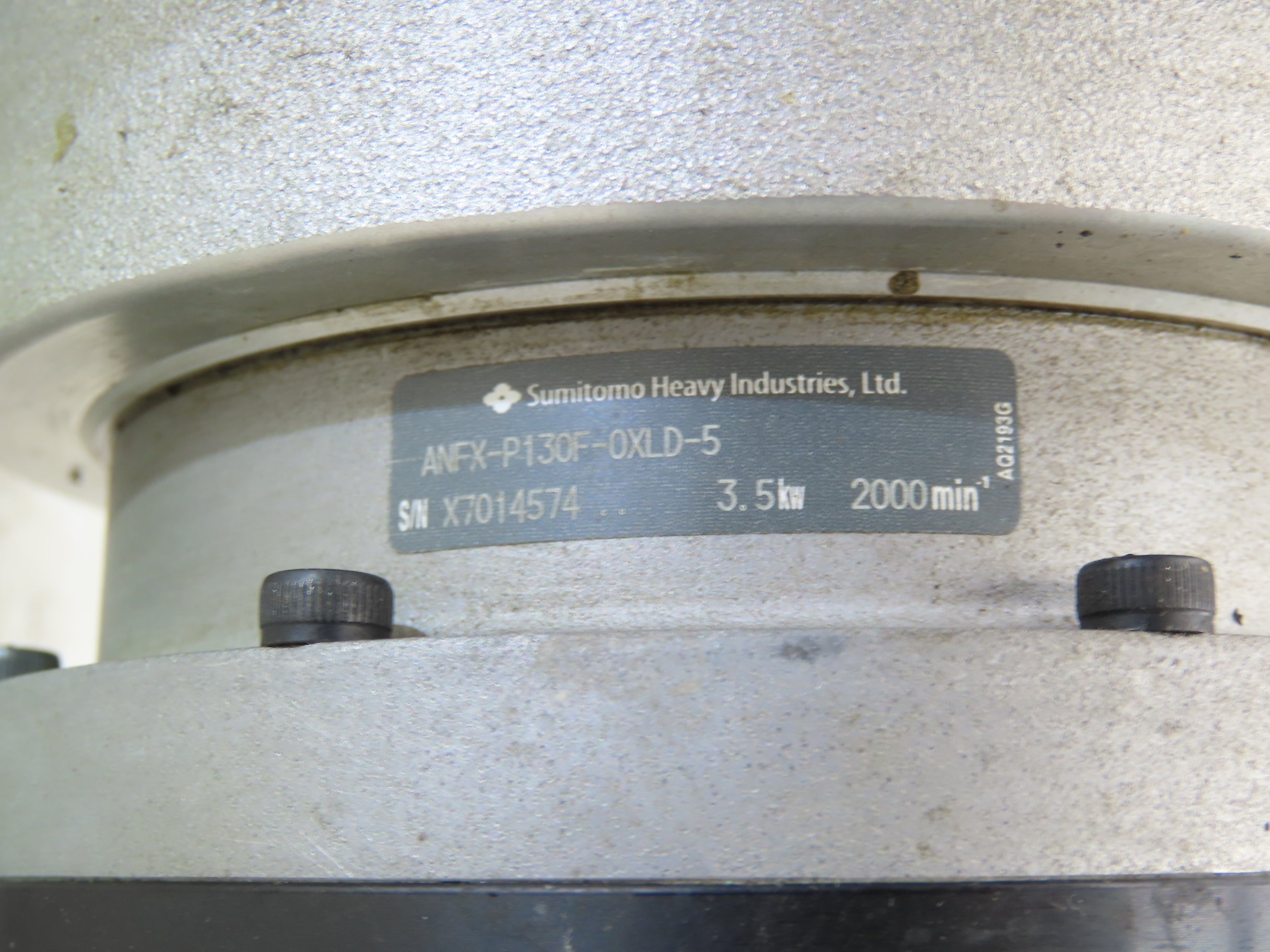 Sumitomo ANFX-P130F-0XLD-5 Inline Servo Gearbox 5:1 Planetary Reducer ...