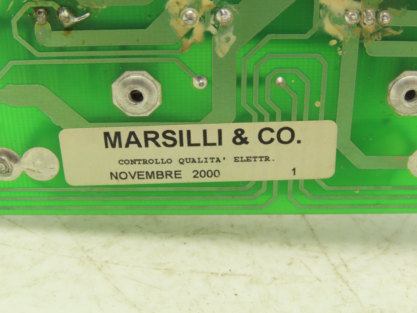 Marsilli & Co E3 Motor Brake Voltage Control New Part But Damaged READ Below