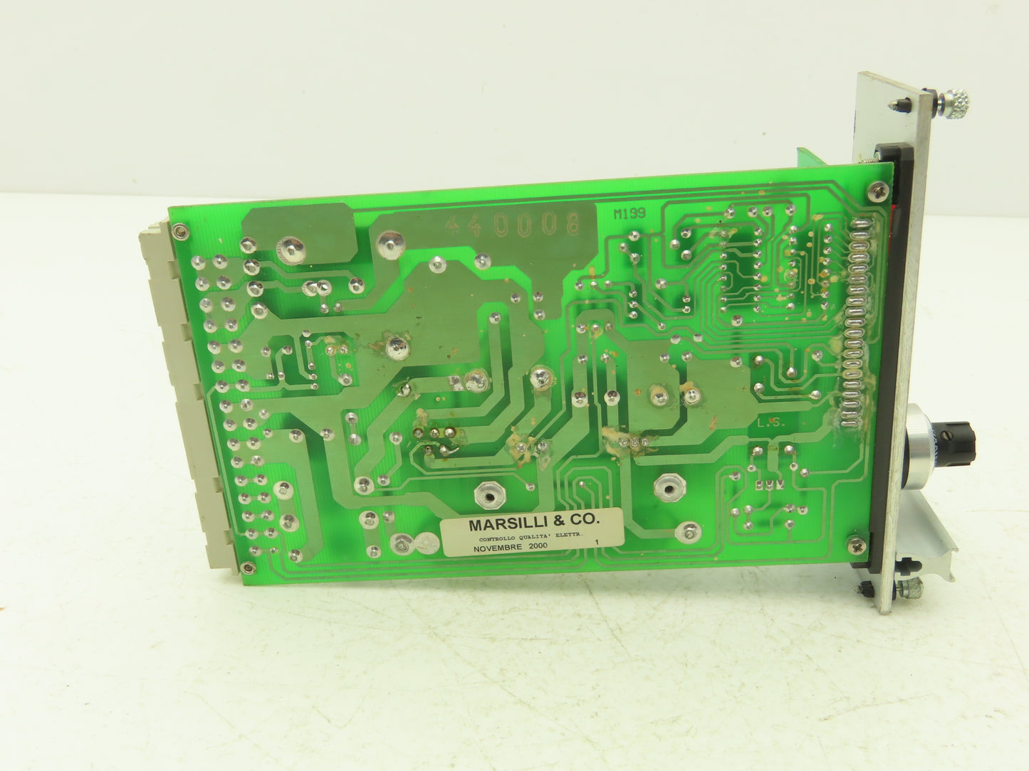 Marsilli & Co E3 Motor Brake Voltage Control New Part But Damaged READ Below