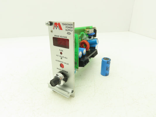 Marsilli & Co E3 Motor Brake Voltage Control New Part But Damaged READ Below