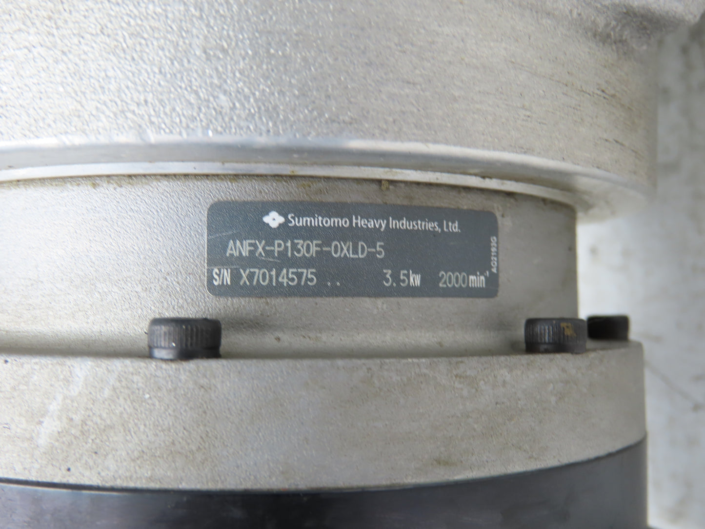 Sumitomo ANFX-P130F-0XLD-5 Inline Servo Gearbox 5:1 Planetary Reducer 3.5kW