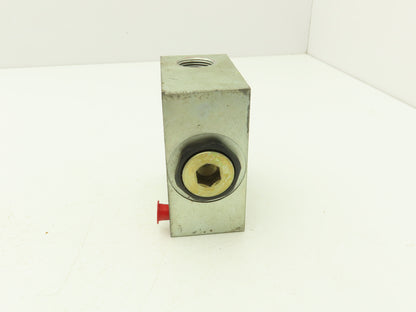 Dana 987618 Hydraulic Manifold Block W Flow Control Valve