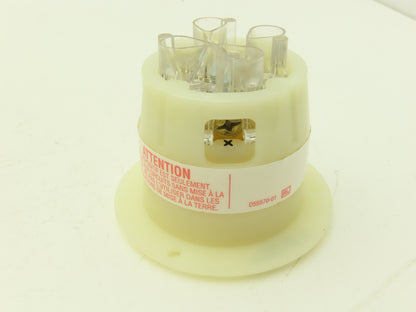 Hubbell HBL7409C Twist-Lock Flanged Receptacle 20A 3PH 120/208V 4P 4W  Lot of 6