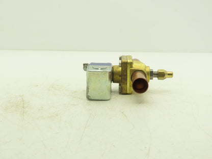 Alco Controls Brass Solenoid Valve 120V 50/60Hz 3/4" Copper Sweat Connection