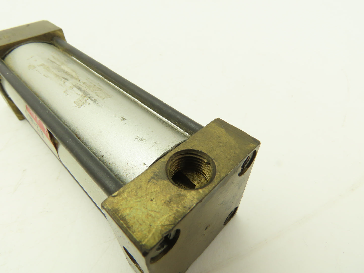 Mosier TF-38 Pneumatic Air Cylinder 1-1/8" Bore x 3" 3/8"-24 Rod Stroke Lot of 3