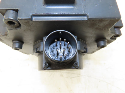 Mitsubishi HC-SFS202B Servo Brake Motor 2kW 2000 RPM 138V 3PH Encoder OSA18-130