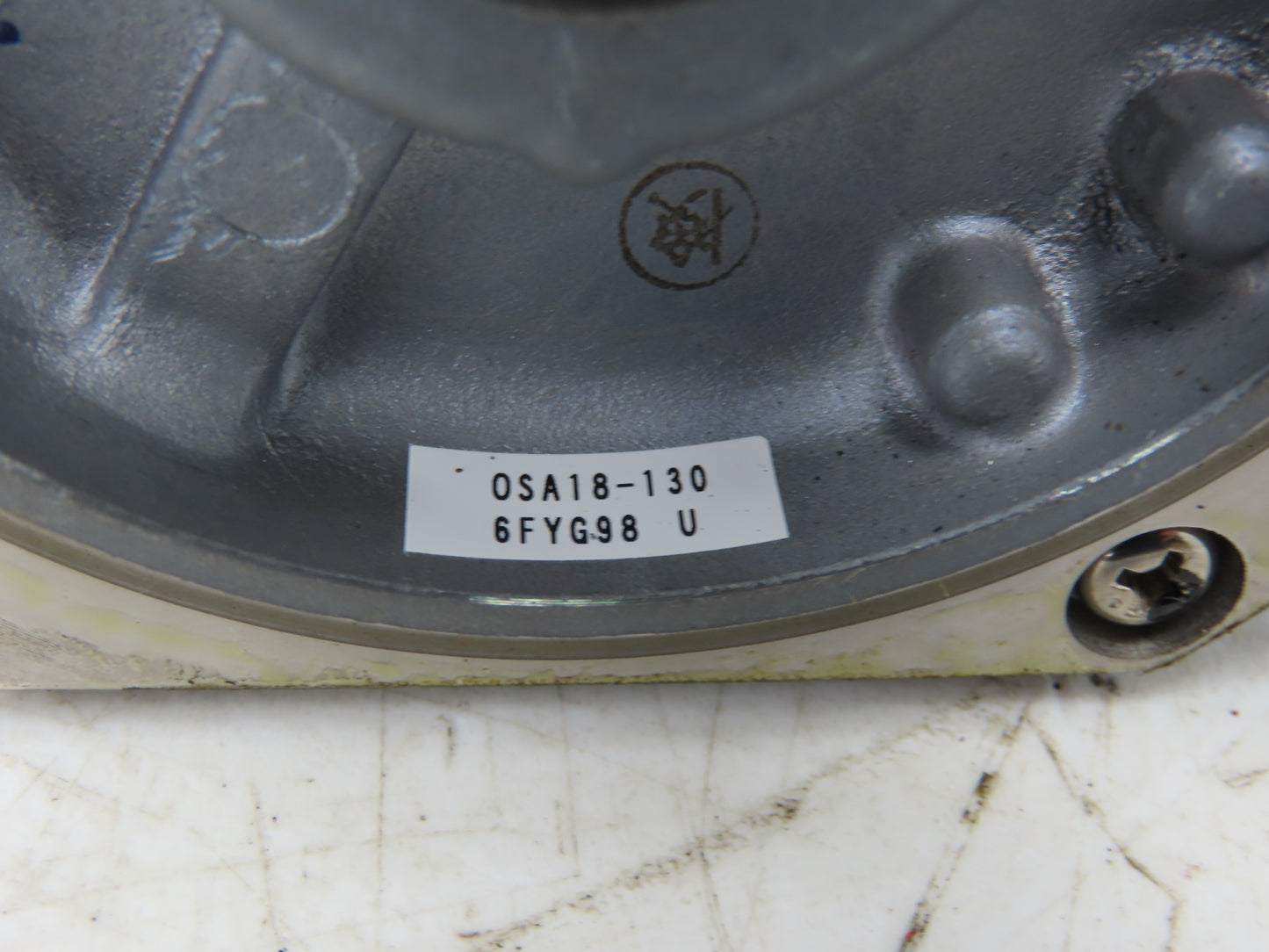 Mitsubishi HC-SFS202B Servo Brake Motor 2kW 2000 RPM 138V 3PH Encoder OSA18-130