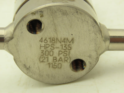 Hoke Valves 4618N4MHPS-135 Stainless 2-Way Diaphragm Valve 300psi