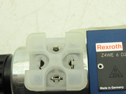 Rexroth Z4WE 6 D27-31/EG24N9K4 Hydraulic Directional Control Solenoid Valve 24V