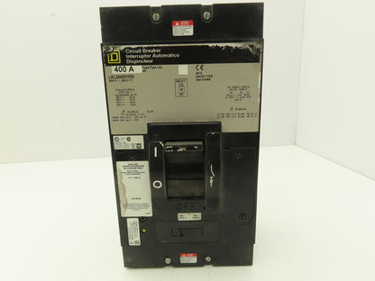 Square D LAL364001039 Circuit Breaker 600VAC 400AMP 3-Pole Gray Face Mag Trip