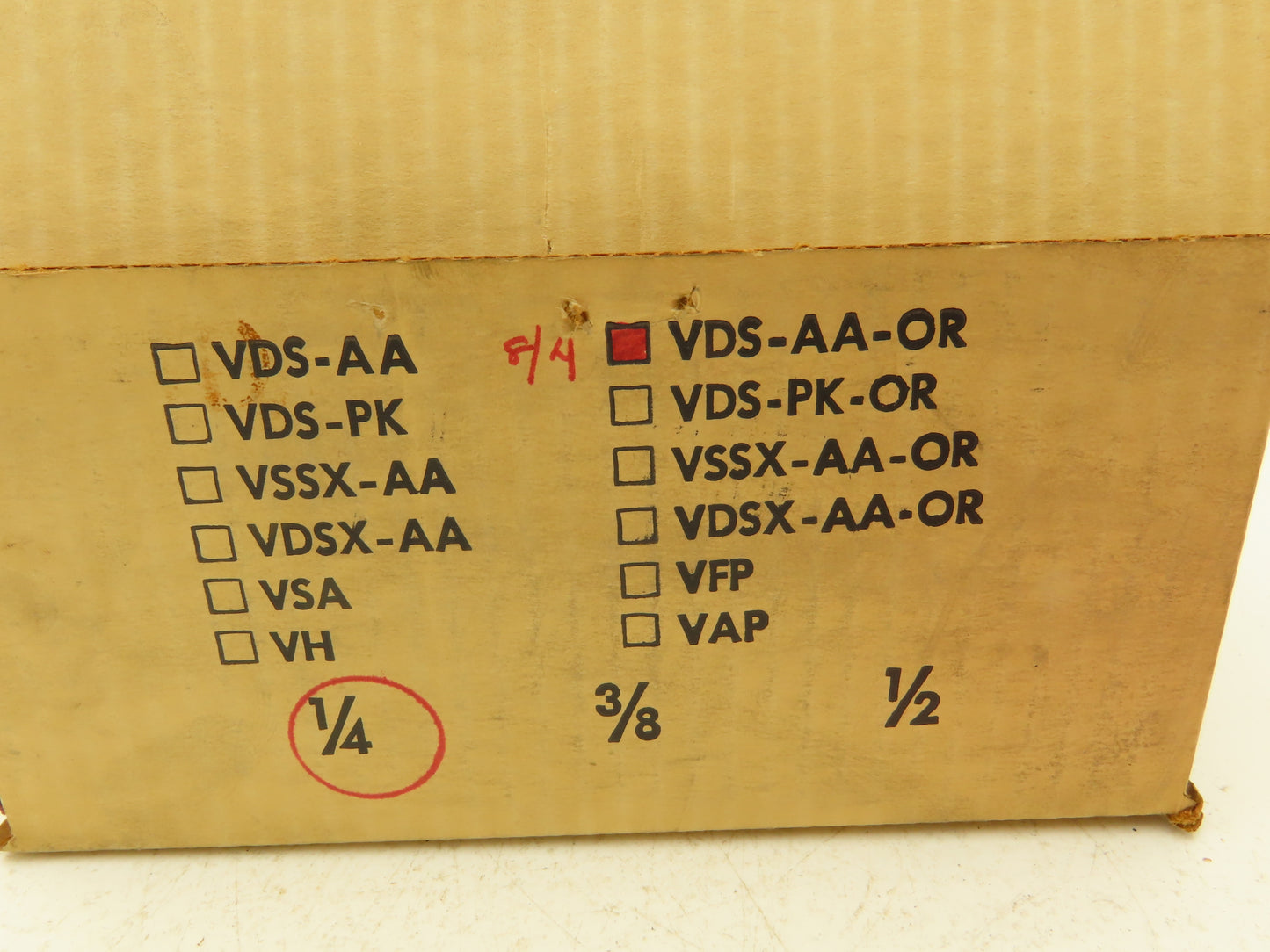 Allenair VDS-OR-AA Pneumatic Solenoid Valve 1/4"NPT 120V