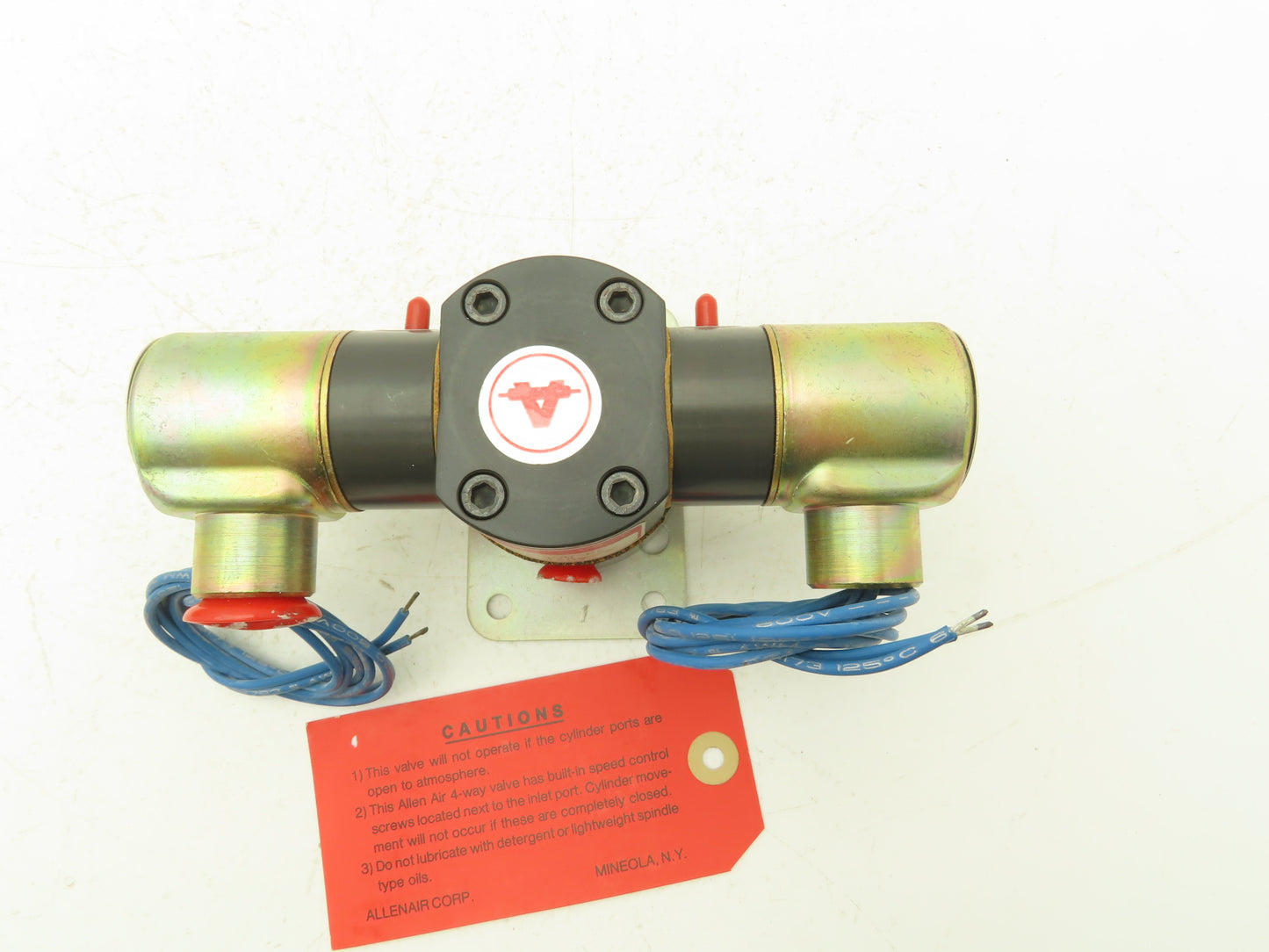 Allenair VDS-OR-PK Pneumatic Solenoid Valve 1/4"NPT 120V