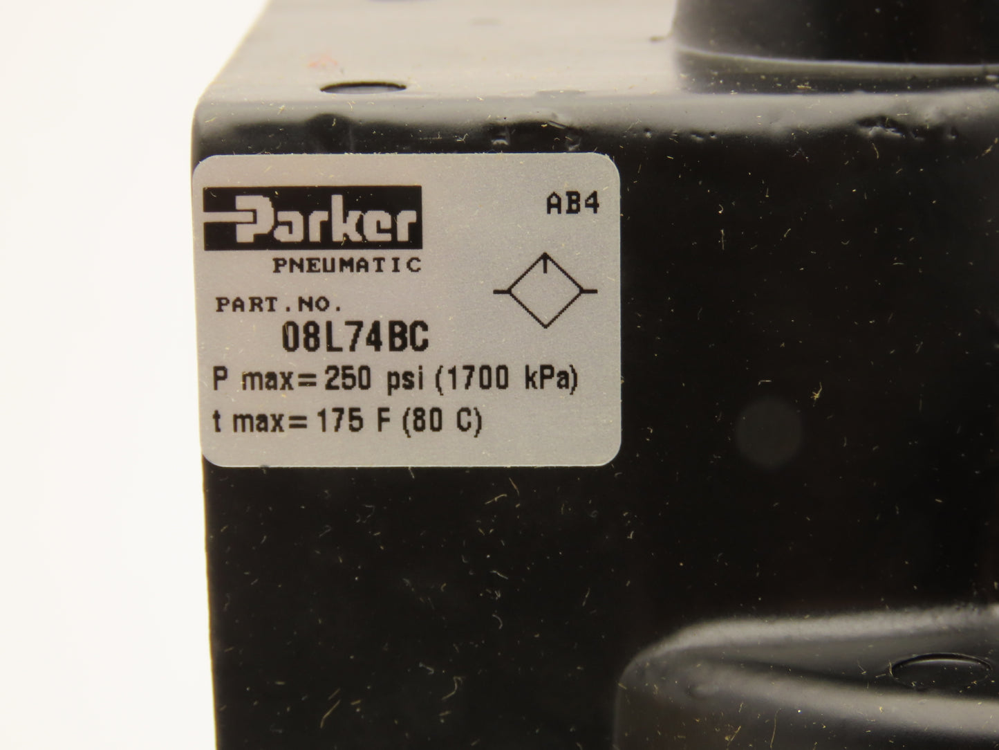 Parker 08L74BC Pneumatic Air Line Oil Mist Lubricator 1-1/2"NPT