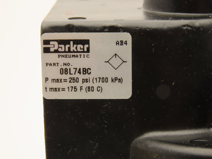 Parker 08L74BC Pneumatic Air Line Oil Mist Lubricator 1-1/2"NPT