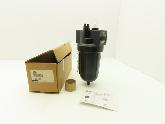 Parker 08L74BC Pneumatic Air Line Oil Mist Lubricator 1-1/2"NPT