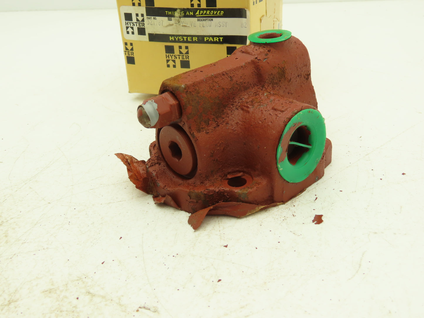 Hyster 321787 Forklift Calibrated Flow Valve For Model H60XL Diesel