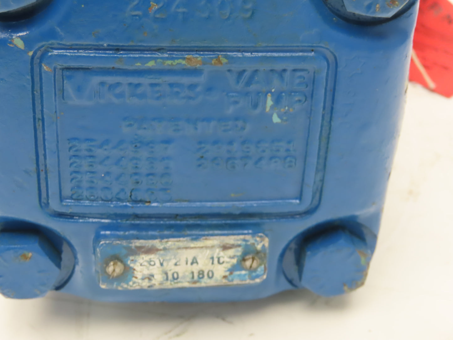Vickers 25V 21A 1C 10 180 Hydraulic Vane Pump 21GPM 1800RPM 2500PSI  -Rebuilt-