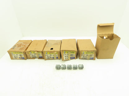 Arlington Industries 821 EMT Compression Connector 3/4" 25/Box Lot of 150