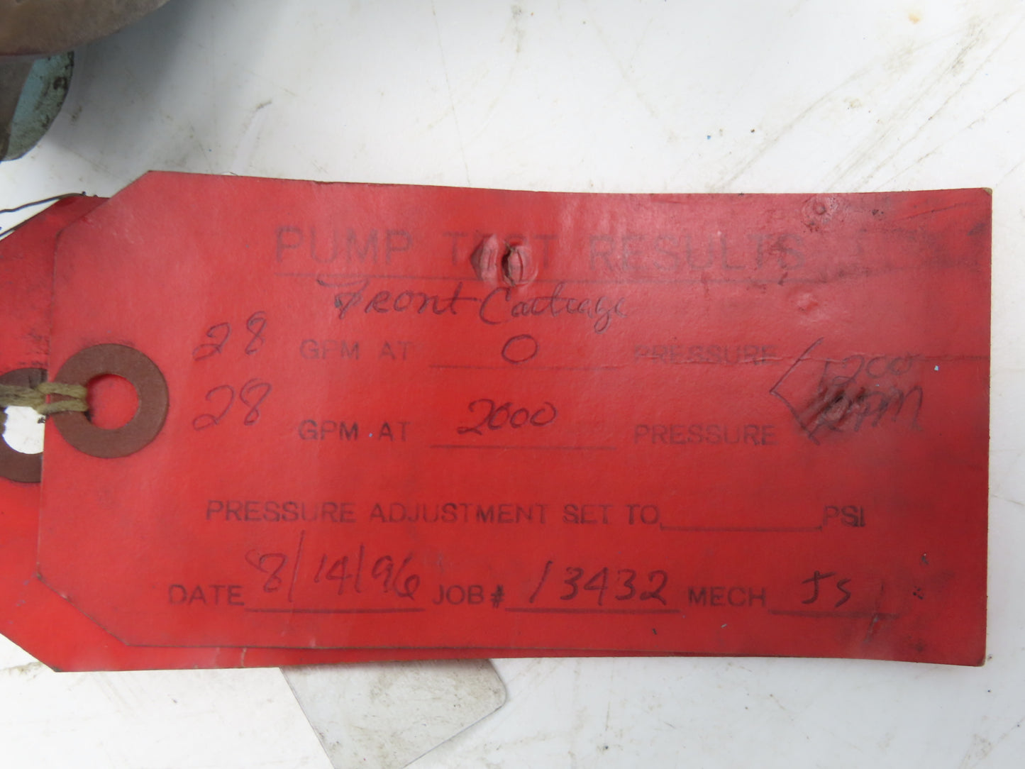 Denison T6DC 028014 1R09 B1 Double Hydraulic Vane Pump 13/28 GPM 2000 PSI 2-Bolt