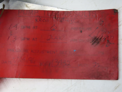 Denison T6DC 028014 1R09 B1 Double Hydraulic Vane Pump 13/28 GPM 2000 PSI 2-Bolt