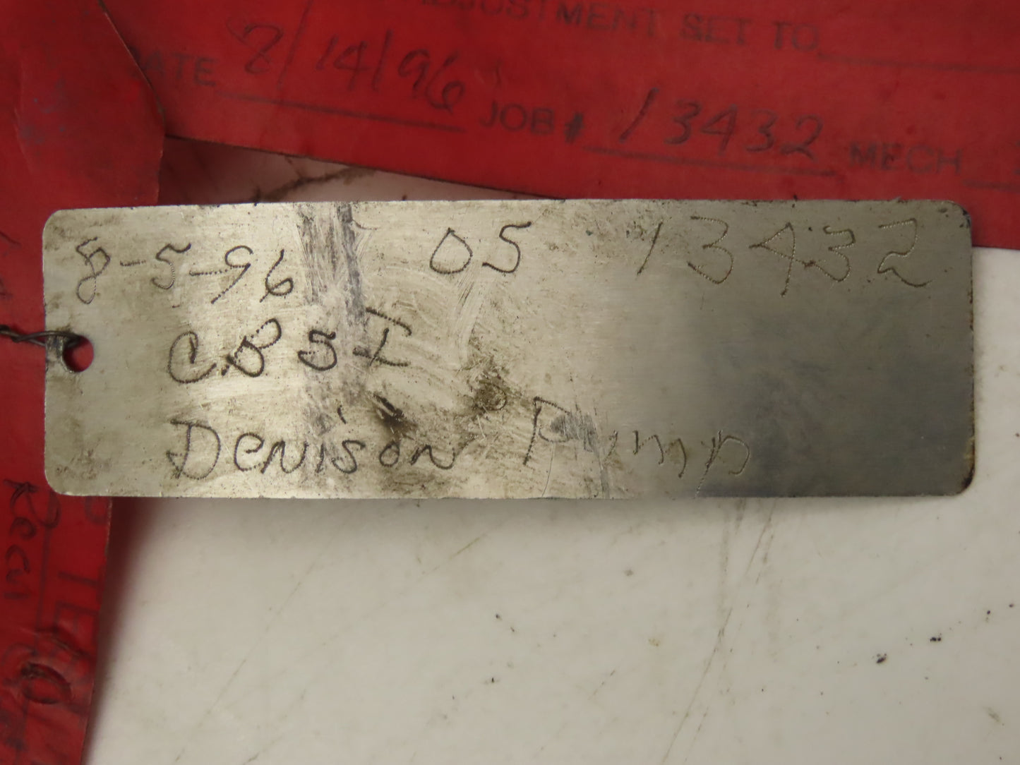 Denison T6DC 028014 1R09 B1 Double Hydraulic Vane Pump 13/28 GPM 2000 PSI 2-Bolt