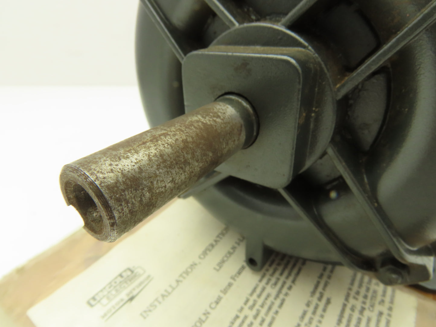 Lincoln Electric D-2J7227 AC Motor 1/2Hp 3525rpm 230/460V 3PH 56 Frame 5/8"Shaft