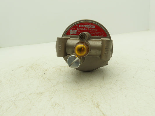 Schrader Bellows 3584-3000 Pneumatic Air Precision Lubricator 165°F 250PSIG Max