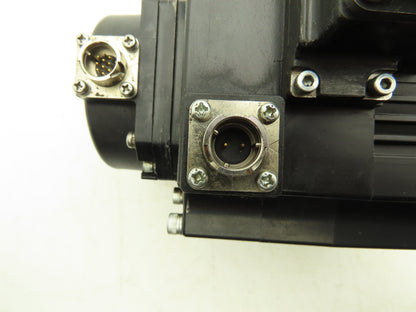 Mitsubishi HF-SP102B Servo Brake Motor 1kW 2000 RPM 125V 3PH 0BA18-100 *Read