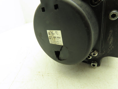 Mitsubishi HF-SP102B Servo Brake Motor 1kW 2000 RPM 125V 3PH 0BA18-100 *Read