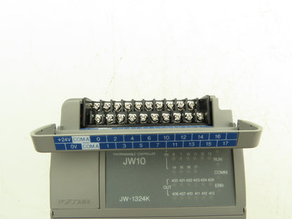 Sharp JW1324K Programable Controller Basic Module JW10 120/240 50/60Hz 30KVA