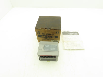 Sharp JW1324K Programable Controller Basic Module JW10 120/240 50/60Hz 30KVA