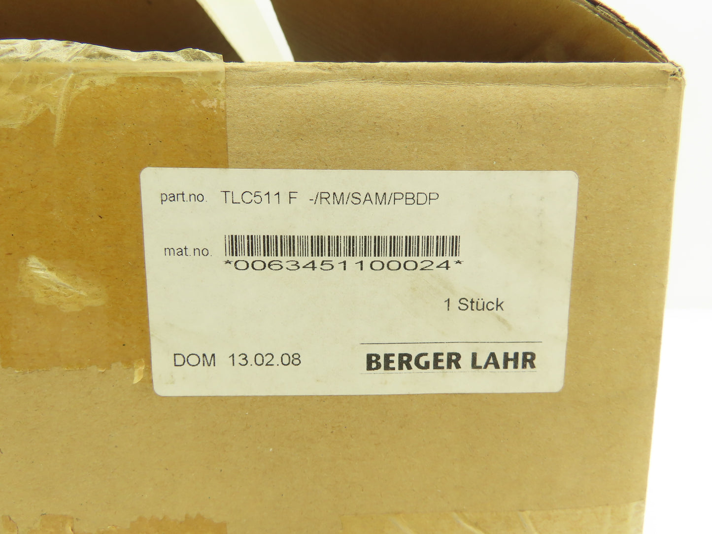 Berger Lahr TLC511F Servo Drive Stepper Twin Line 3Ph Motor Controller