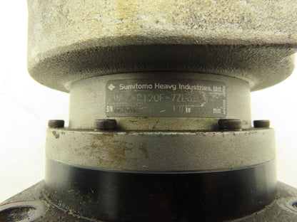 Sumitomo ANFX-P120F-7ZL3-3.7 Inline Servo Gearbox 3.7:1 Planetary Reducer 1.5kW