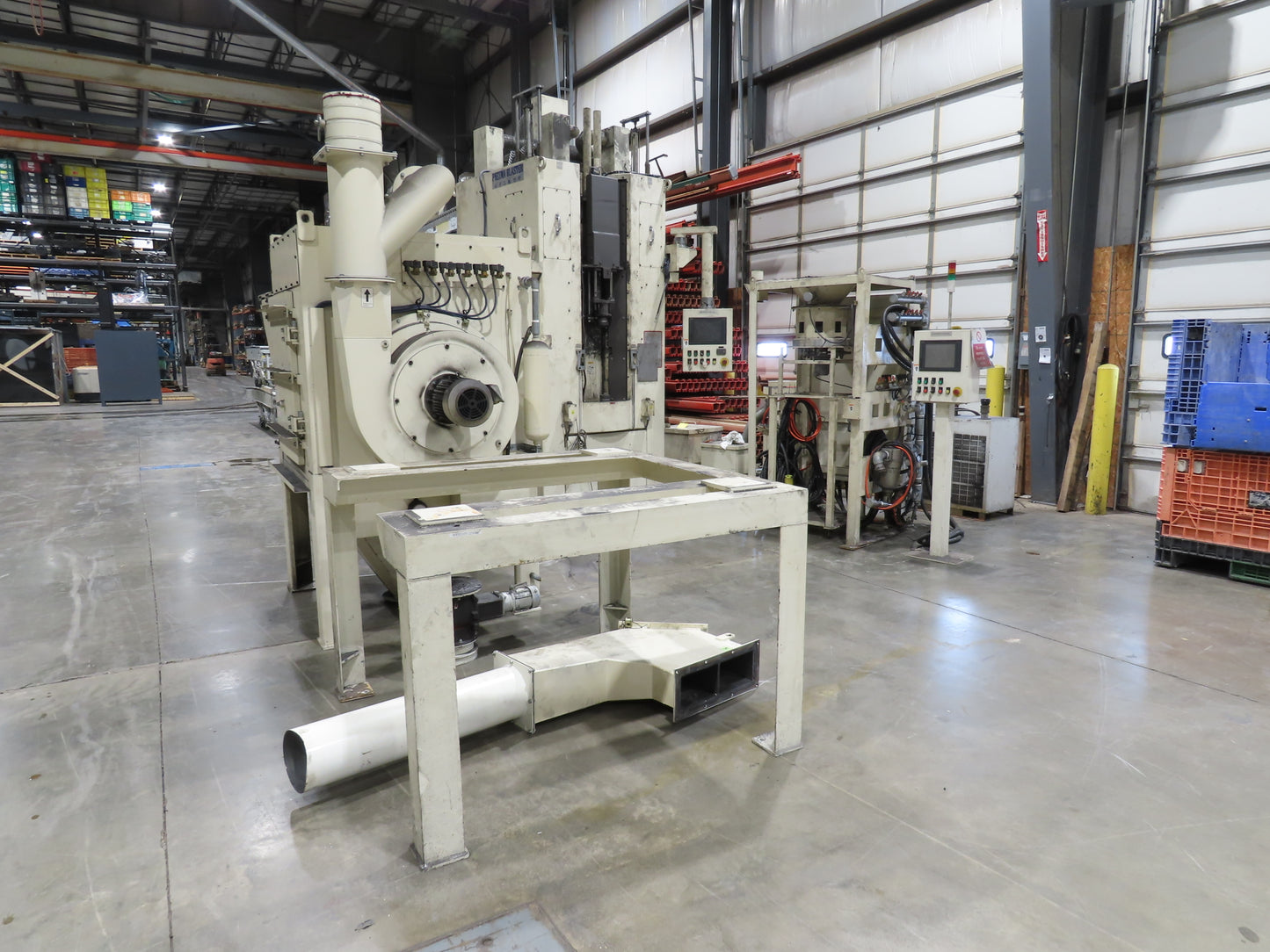 Fuji Pneuma-Blaster Automatic Rotary Air Blower Shot Blaster & Dust Collector