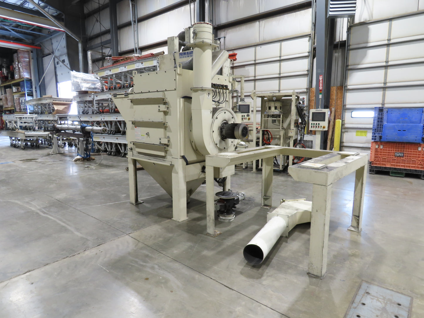 Fuji Pneuma-Blaster Automatic Rotary Air Blower Shot Blaster & Dust Collector