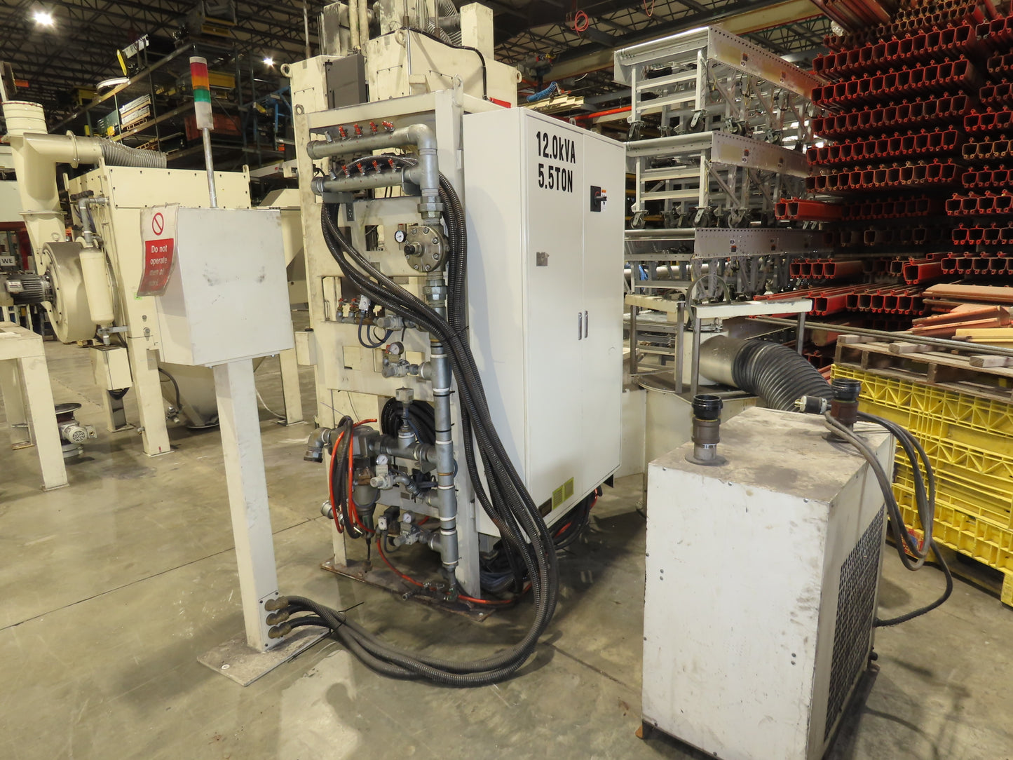 Fuji Pneuma-Blaster Automatic Rotary Air Blower Shot Blaster & Dust Collector