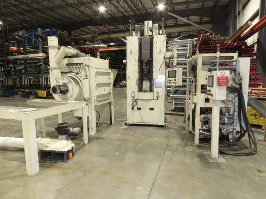 Fuji Pneuma-Blaster Automatic Rotary Air Blower Shot Blaster & Dust Collector