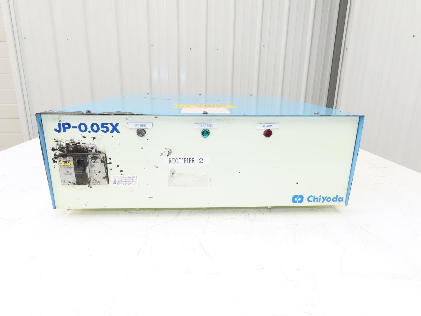 Chiyoda Electronics JP-0.05X 1.5kW Servo Drive Rectifier 200VAC In 300VDC 5A Out