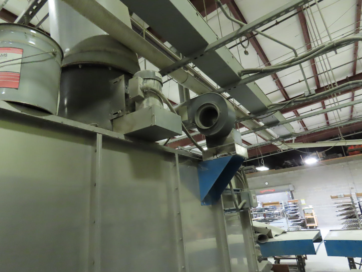 Deimco Flatline Finish Automated Finishing Equipment Cure Oven 48" Spray Booth