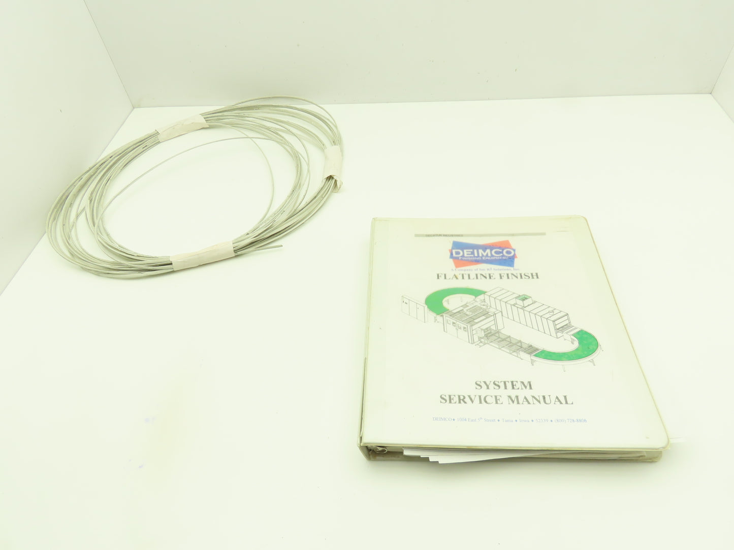 Deimco Flatline Finish Automated Finishing Equipment Cure Oven 48" Spray Booth