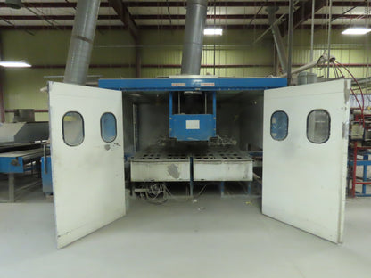 Deimco Flatline Finish Automated Finishing Equipment Cure Oven 48" Spray Booth