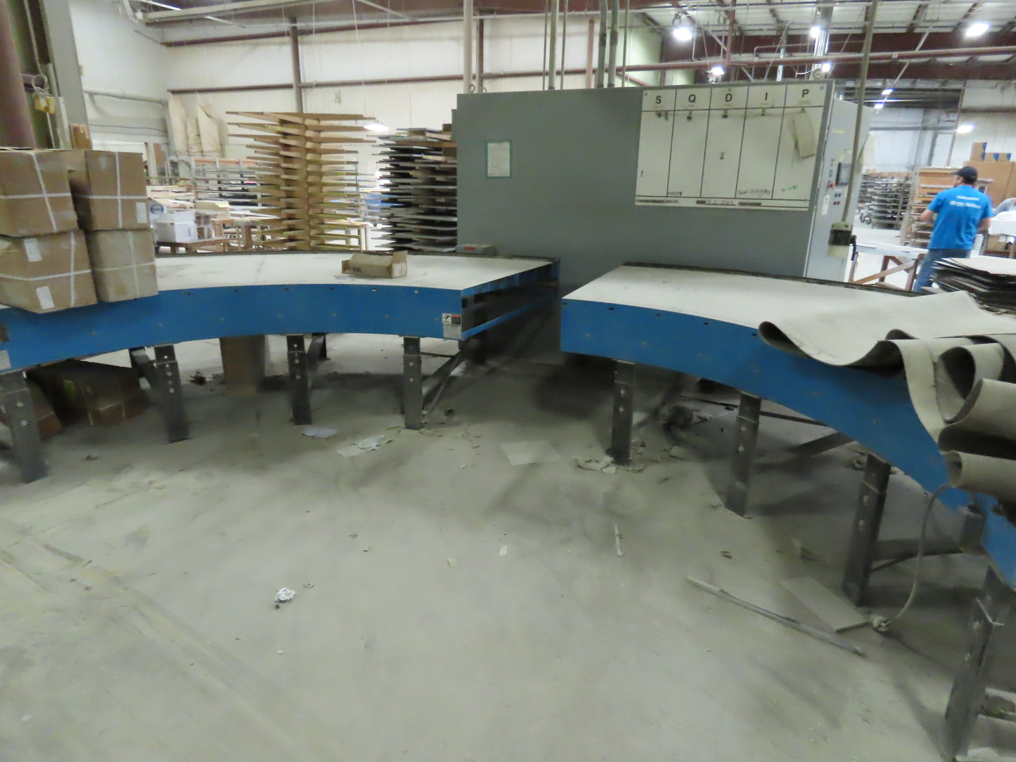 Deimco Flatline Finish Automated Finishing Equipment Cure Oven 48" Spray Booth
