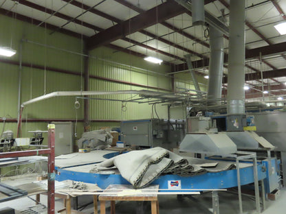 Deimco Flatline Finish Automated Finishing Equipment Cure Oven 48" Spray Booth